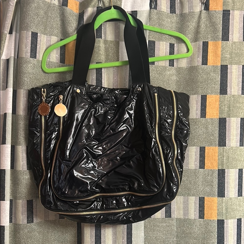 Stylish Black Tote Bag